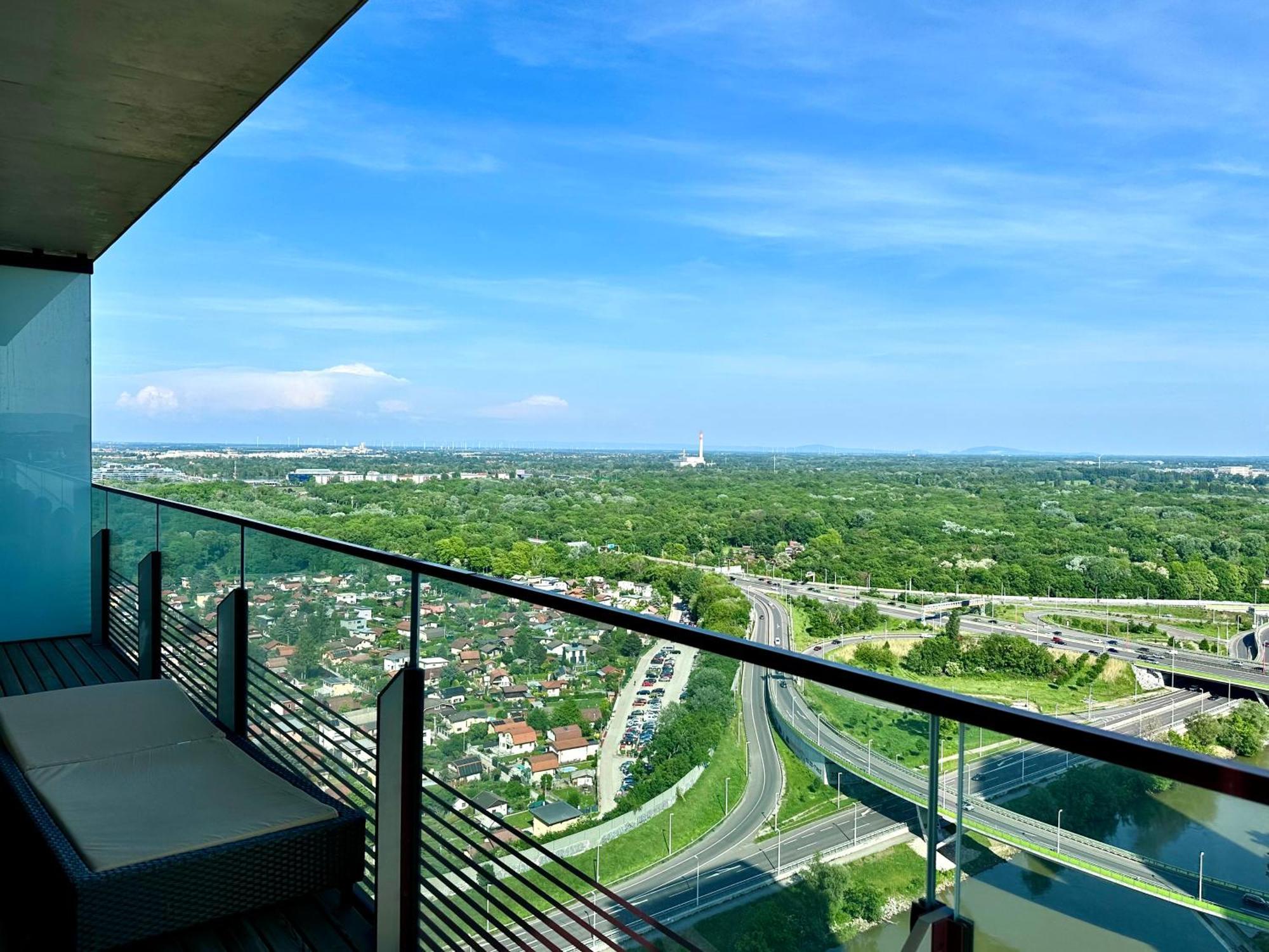 Luxury Penthouse I Rooftop Pool I Self Check-In Vienne Extérieur photo