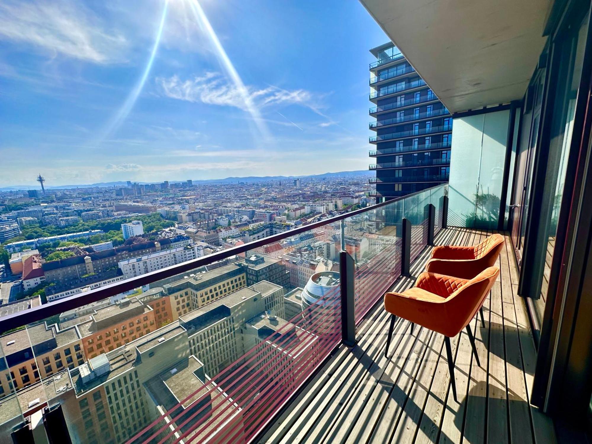 Luxury Penthouse I Rooftop Pool I Self Check-In Vienne Extérieur photo