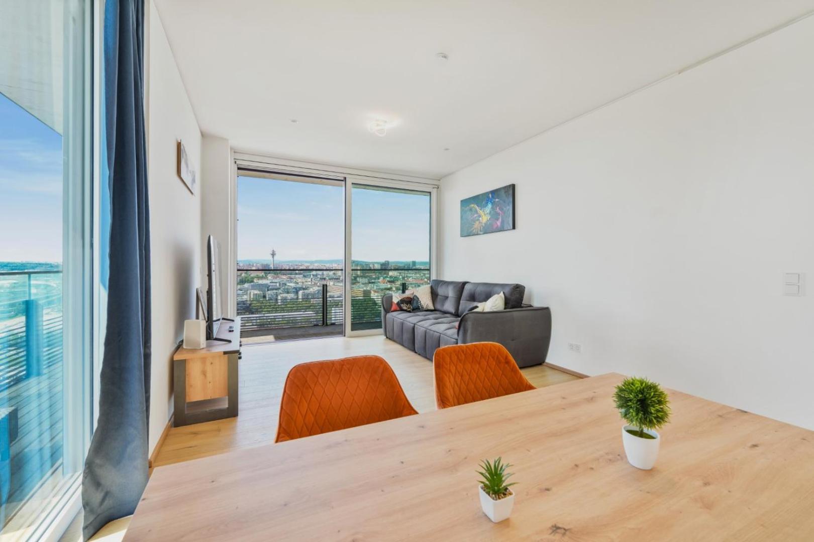 Luxury Penthouse I Rooftop Pool I Self Check-In Vienne Extérieur photo